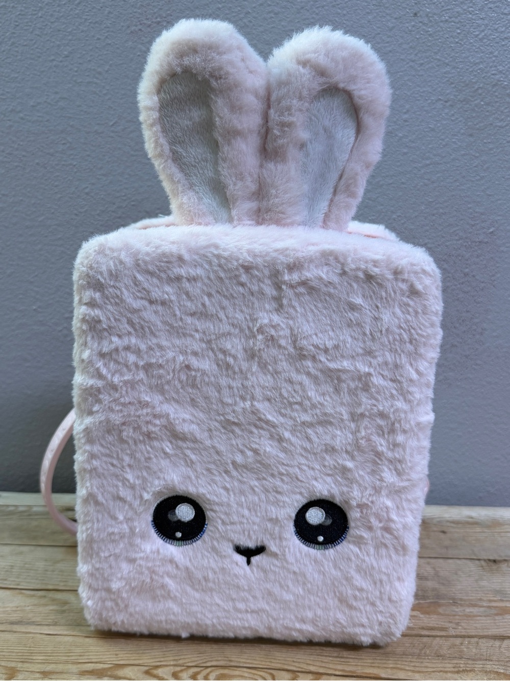 MGA NaNaNa Plush Bunny Kids Backpack - Soft Light Pink backpack only